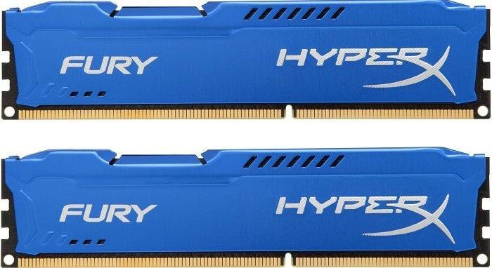 Kingston HyperX FURY 16GB (2x8GB) DDR3 1600MHz HX316C10FK2/16 memória modul  vásárlás, olcsó Memória modul árak, memoria modul boltok