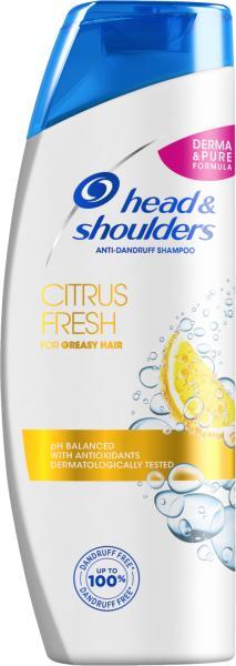 Citrus Fresh sampon zsíros, korpás hajra 400 ml