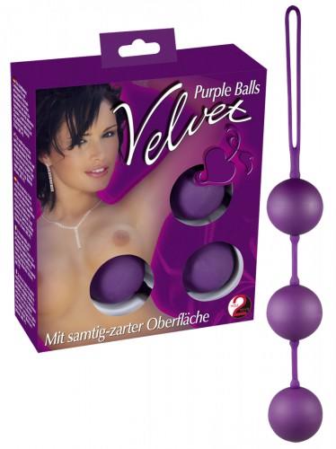 Velvet Purple Balls