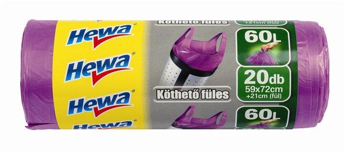 Köthető füles szemeteszsák 60L 20db (KHT299)