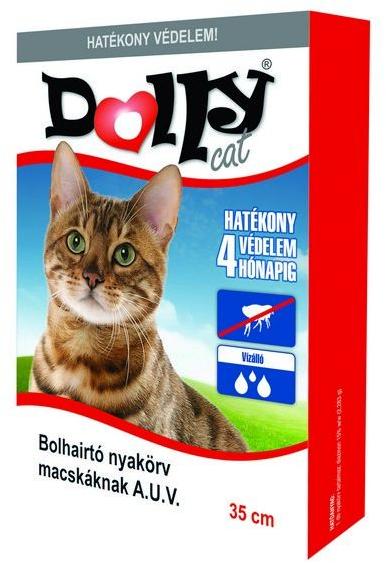 Vásárlás: Dolly Bolhairtó Nyakörv 35cm Élősködők elleni készítmény  macskáknak árak összehasonlítása, Bolhairtó Nyakörv 35 cm boltok