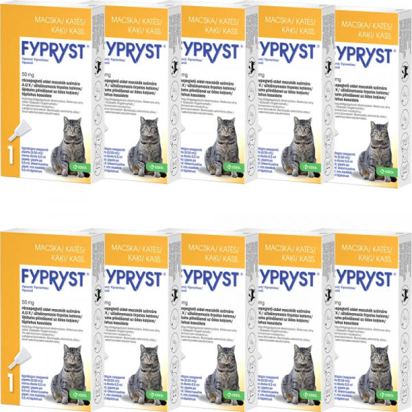 Vásárlás: FYPRYST Spot On 0.5ml (10db) Élősködők elleni készítmény  macskáknak árak összehasonlítása, Spot On 0 5 ml 10 db boltok