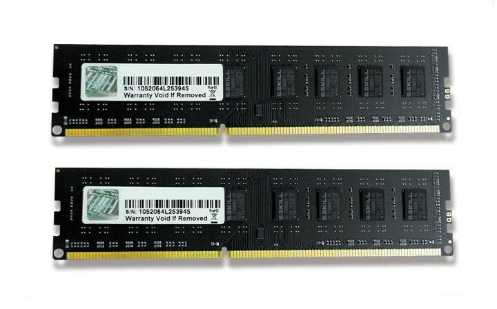 Value NS 8GB (2x4GB) DDR3 1600Mhz F3-1600C11D-8GNS