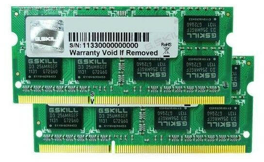 8GB (2x4GB) DDR3 1600Mhz F3-1600C11D-8GSL