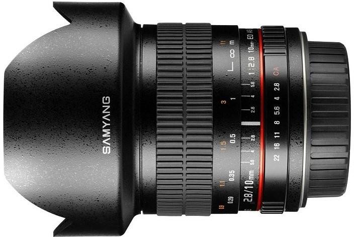 Samyang 10mm f/2.8 ED AS NCS CS (Nikon) (F1120403101) fényképezőgép objektív  vásárlás, olcsó Samyang 10mm f/2.8 ED AS NCS CS (Nikon) (F1120403101)  fényképező objektív árak, akciók