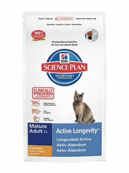 Science Plan Mature Adult 7+ Active Longevity chicken 300 g