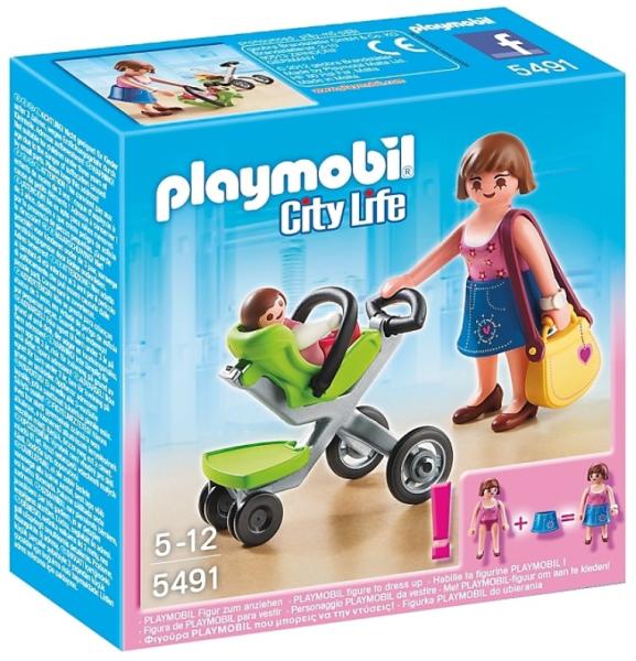 Vásárlás: Playmobil Anyuka babakocsival (5491) Playmobil árak  összehasonlítása, Anyuka babakocsival 5491 boltok