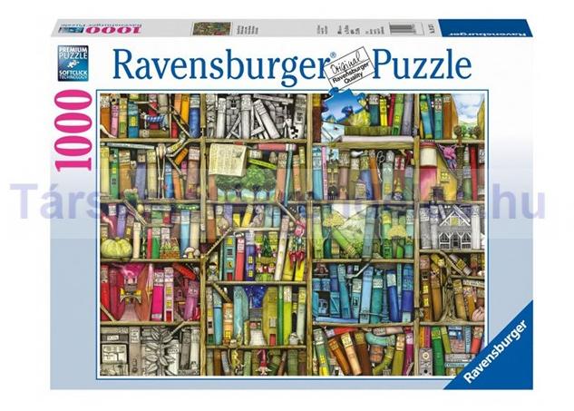 Vásárlás: Ravensburger Varázslatos könyvespolc 1000 db-os (19137) Puzzle  árak összehasonlítása, Varázslatos könyvespolc 1000 db os 19137 boltok