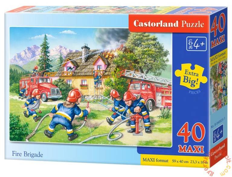 Maxi Puzzle - A tűzoltócsapat 40 db-os (B-040025)