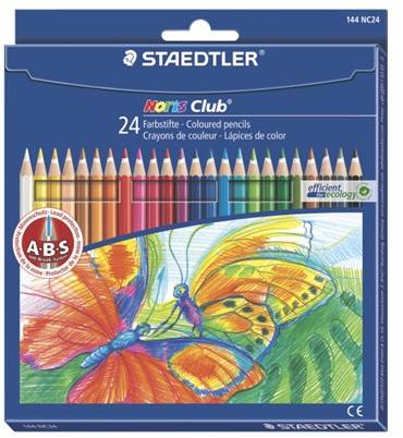 Vásárlás: STAEDTLER Színes ceruza Noris Club 24db (TS144NC24) Ceruza árak  összehasonlítása, Színes ceruza Noris Club 24 db TS 144 NC 24 boltok