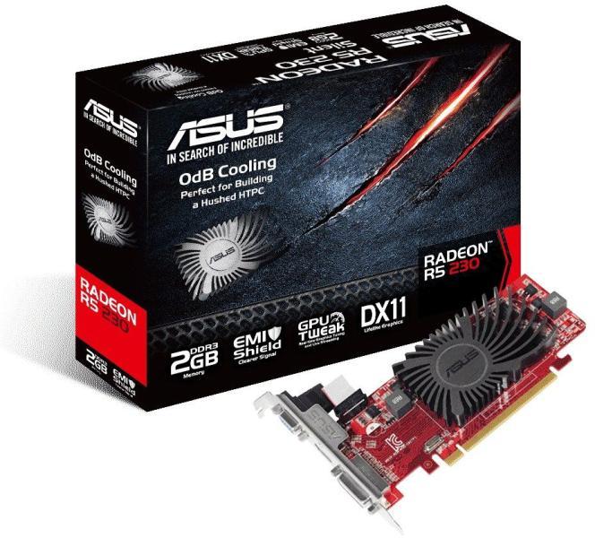 Vásárlás: ASUS Radeon R5 230 2GB GDDR3 64bit (R5230-SL-2GD3-L) Videokártya  - Árukereső.hu