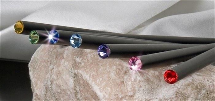 Fekete ceruza Swarovski kristállyal (TSWC007/1805XCE007)