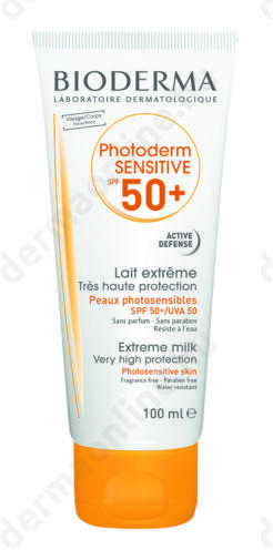 Vásárlás: BIODERMA Photoderm Sensitive naptej SPF 50+/UVA50 100ml Naptej,  napolaj árak összehasonlítása, Photoderm Sensitive naptej SPF 50 UVA 50 100  ml boltok