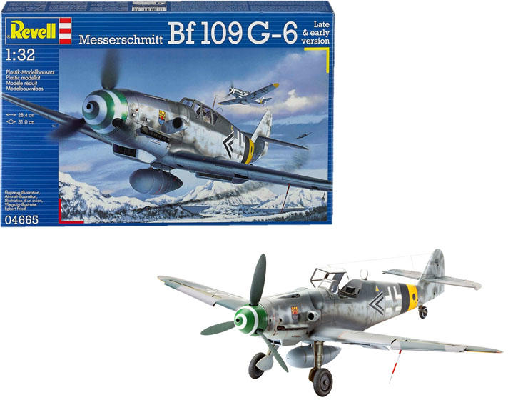 Vásárlás: Revell Messerschmitt Bf-109 G-6 1:32 (04665) Makett árak  összehasonlítása, Messerschmitt Bf 109 G 6 1 32 04665 boltok