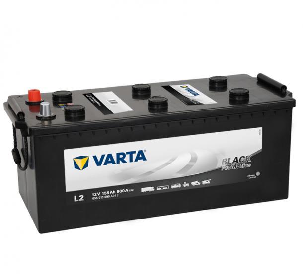 Promotive Black 155Ah 900A left+ (655013090)