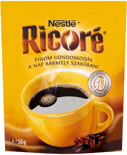 Vásárlás: Nestlé Ricoré instant 50 g Kávé, kávépor árak összehasonlítása,  Ricoréinstant50g boltok
