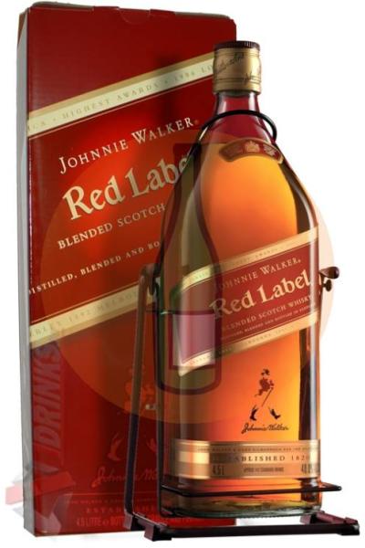 Vásárlás: Johnnie Walker Red Label 4,5 l 40% Whiskey árak összehasonlítása,  Red Label 4 5 l 40 boltok