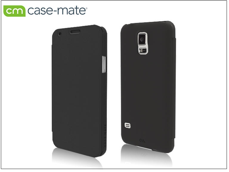 Slim Folio SM-G900 Galaxy S5 black case (CM030863)