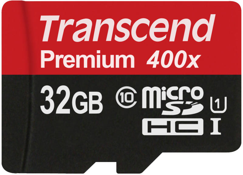 microSDHC Premium 32GB C10/U1 TS32GUSDCU1