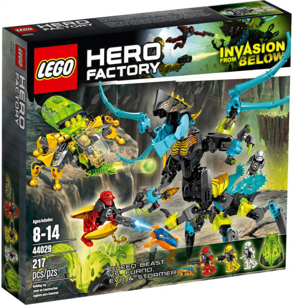 Vásárlás: LEGO® Hero Factory QUEEN Beast vs. FURNO, EVO & STORMER 44029 LEGO  árak összehasonlítása, Hero Factory QUEEN Beast vs FURNO EVO STORMER 44029  boltok