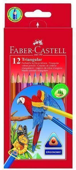 Vásárlás: Faber-Castell Színes ceruza háromszög alakú 12db Ceruza árak  összehasonlítása, Színes ceruza háromszög alakú 12 db boltok