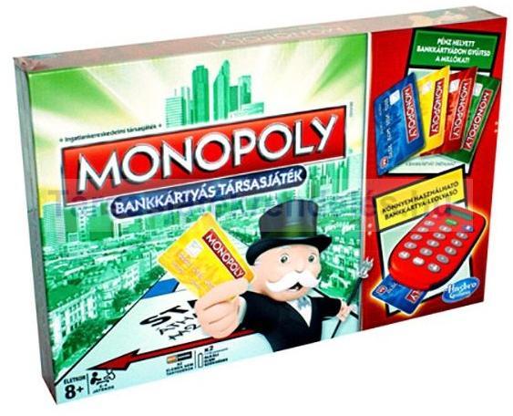 Vásárlás: Hasbro Monopoly - Bankkártyás Társasjáték árak összehasonlítása, Monopoly  Bankkártyás boltok