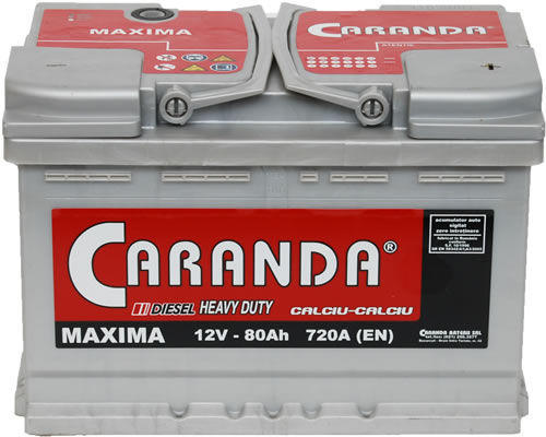 CARANDA MAXIMA 65Ah 600A (Acumulator auto) - Preturi