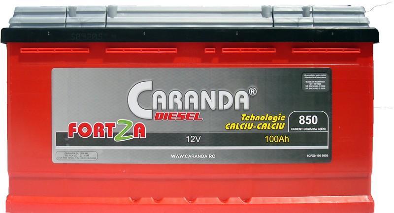 CARANDA FORTZA 100Ah 850A (Acumulator auto) - Preturi