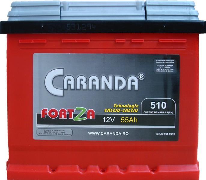 CARANDA FORTZA 55Ah 510A (Acumulator auto) - Preturi