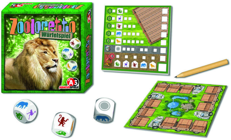 Vásárlás: Abacus Spiele Zooloretto kockajáték Társasjáték árak  összehasonlítása, Zoolorettokockajáték boltok
