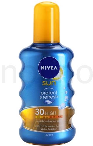 Vásárlás: Nivea Sun Protect&Refresh napozó spray SPF 30 200ml Naptej,  napolaj árak összehasonlítása, Sun Protect Refresh napozó spray SPF 30 200  ml boltok