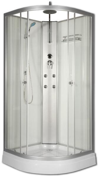 Lora 90x90x210 cm + tray round (22.181)
