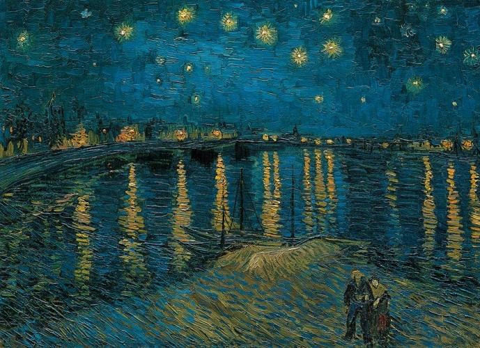 Museum Collection - Van Gogh - Csillagos éj a Rhone fölött 1000 db-os (39344)