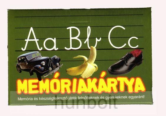 Vásárlás: ABC memóriakártya Memóriajáték árak összehasonlítása,  ABCmemóriakártya boltok