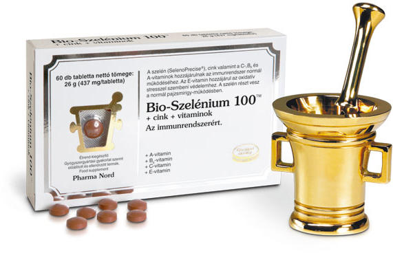Vásárlás: Pharma Nord Bio-Szelénium 100+Cink+Vitaminok 120db  Táplálékkiegészítő árak összehasonlítása, Bio Szelénium 100 Cink Vitaminok  120 db boltok