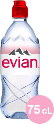 Vásárlás: Evian Szénsavmentes ásványvíz sportkupakos 0,75l Ásványvíz árak  összehasonlítása, Szénsavmentes ásványvíz sportkupakos 0 75 l boltok