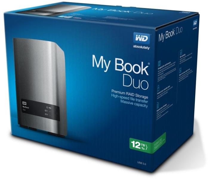 Vásárlás: Western Digital My Book Duo 12TB USb 3.0 (WDBLWE0120JCH-EESN) Külső  merevlemez árak összehasonlítása, My Book Duo 12 TB USb 3 0 WDBLWE 0120 JCH  EESN boltok