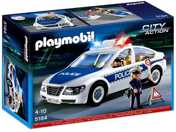 Career Team up with Frightening Playmobil Masina de politie cu lumini (PM5184) (Playmobil) - Preturi