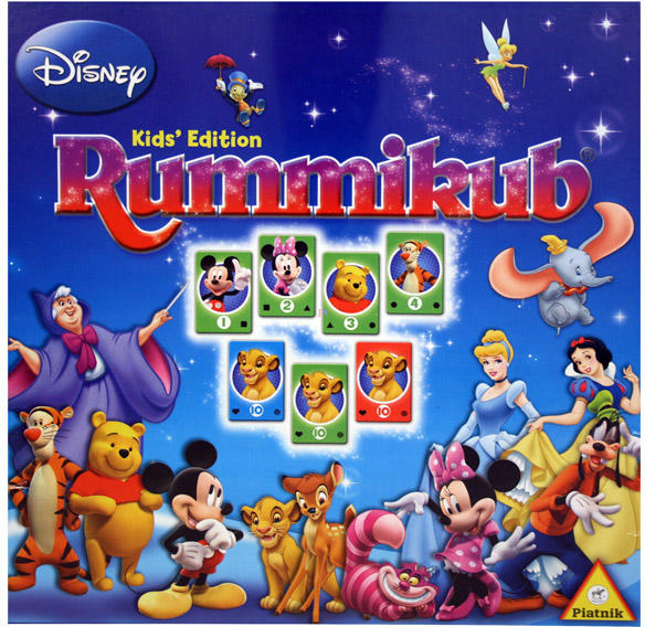Vásárlás: Piatnik Rummikub - Disney Kids Társasjáték árak összehasonlítása,  Rummikub Disney Kids boltok