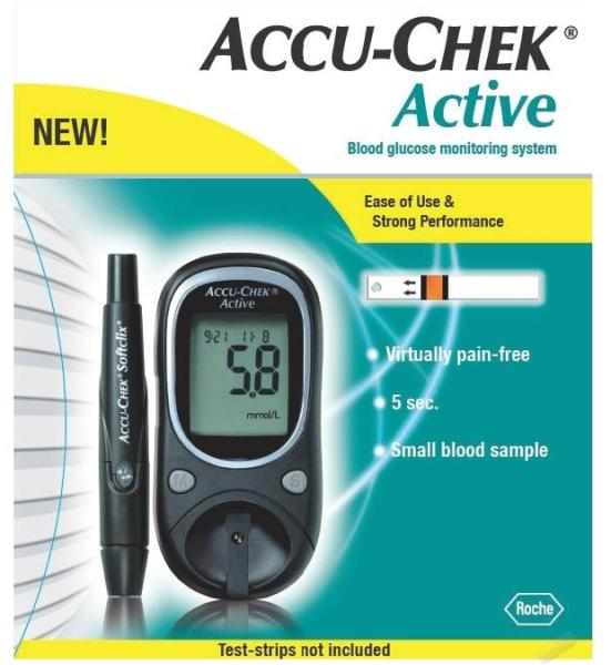 Accu-Chek ACTIVE vércukorszintmérő készülék - AKCIÓ