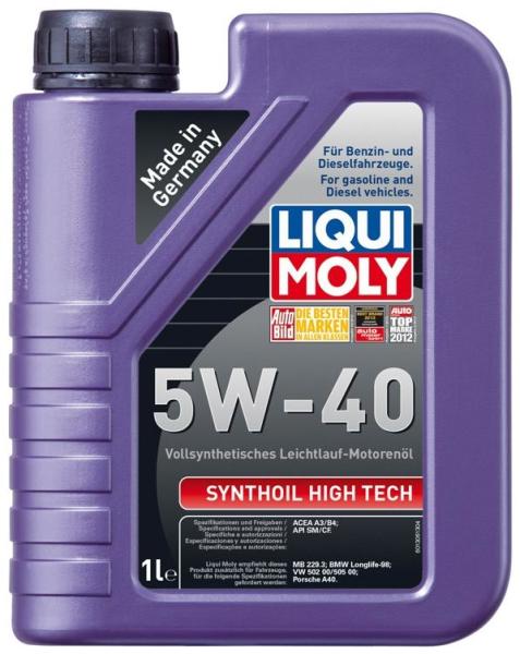 LIQUI MOLY Synthoil High Tech 5W-40 1 l (Ulei motor) - Preturi