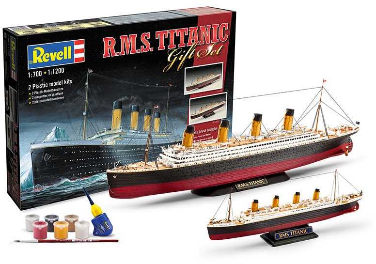 Vásárlás: Revell Gift Set Titanic 1:700 (05727) Makett árak  összehasonlítása, Gift Set Titanic 1 700 05727 boltok