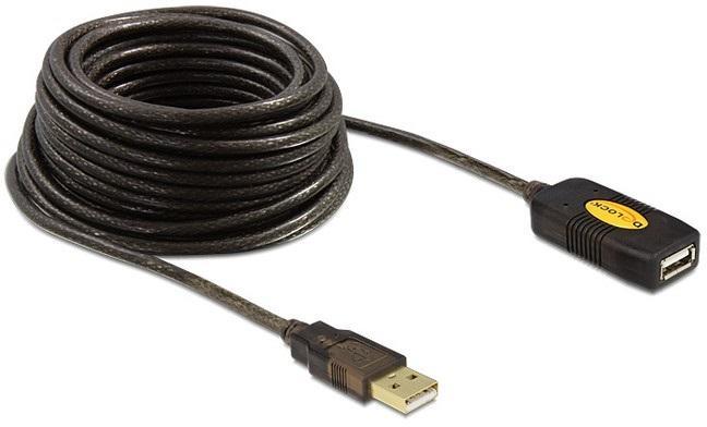 Delock USB 2.0 A-A Extension Cable 10m M/F 82446 vásárlás, olcsó Delock USB  2.0 A-A Extension Cable 10m M/F 82446 árak, Töltő- és adatkábel, adapter  akciók
