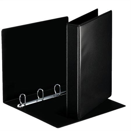 Gyűrűs könyv panorámás 4 gyűrű 50 mm A4 PP/PP fekete (49717)