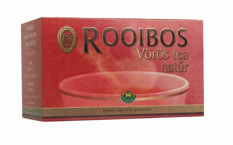 Vásárlás: Herbária Rooibos Vörös Tea Natúr - 20 filter Tea, gyógytea árak  összehasonlítása, Rooibos Vörös Tea Natúr 20 filter boltok