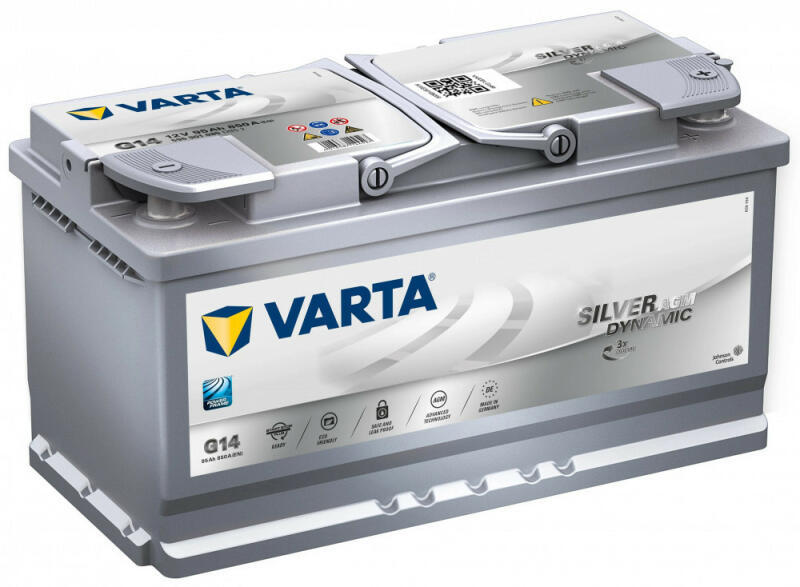 G14 Silver Dynamic AGM 95Ah 850A right+ (595 901 085 D852)