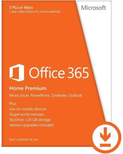 Office 365 Home Premium ENG (5 User/1 Year) 6GQ-00092