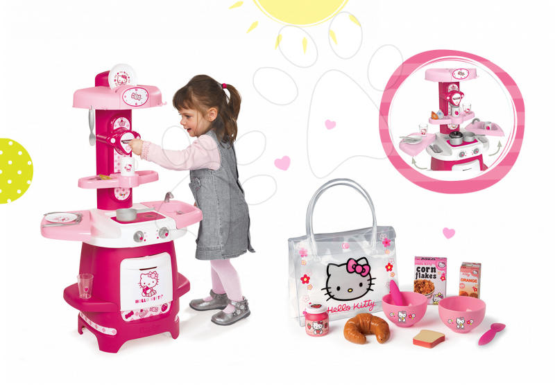 Vásárlás: Smoby Cooky Hello Kitty Játékkonyha Gyermek konyha árak  összehasonlítása, CookyHelloKittyJátékkonyha boltok