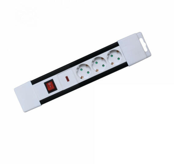 3 Plug 2 m Switch (NVP 03K/WH)