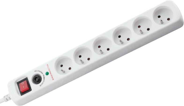 6 Plug 1,5 m Switch (NVT 06K/WH)